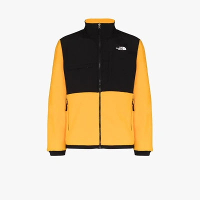 Shop The North Face Yellow Denali 2 Fleece Jacket