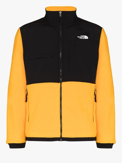 Shop The North Face Yellow Denali 2 Fleece Jacket