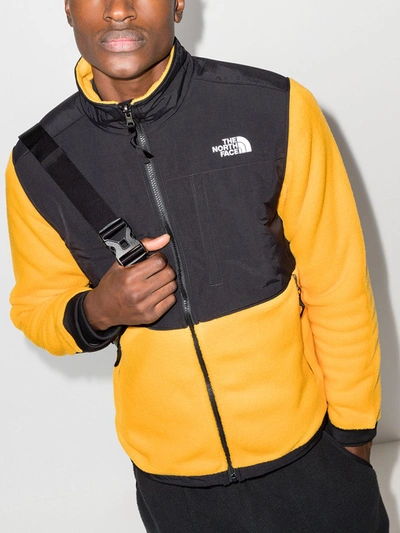 Shop The North Face Yellow Denali 2 Fleece Jacket