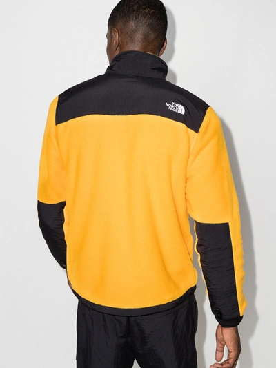 Shop The North Face Yellow Denali 2 Fleece Jacket