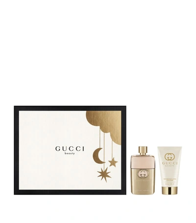 Shop Gucci Guilty Pour Femme Fragrance Gift Set (50ml) In White