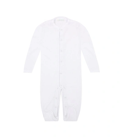 Shop Marie-chantal Angel Wing Playsuit Gift Box In White