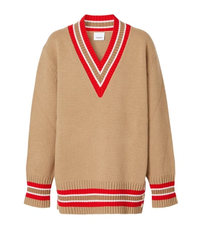 Shop Burberry V-neck Sweater