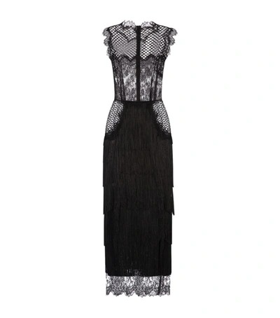 Shop Dolce & Gabbana Lace Midi Dress