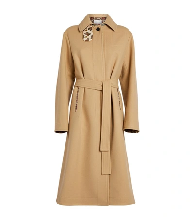 Shop Chloé Wool-cashmere Belted Coat