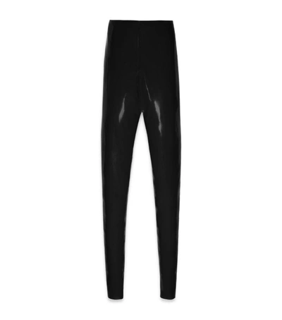 Shop Saint Laurent Neoprene Trousers