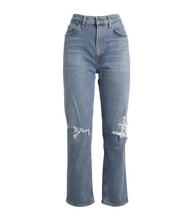 Shop Agolde Wilder Cropped Jeans