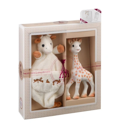 Shop Sophie La Girafe Sophie Comforter And Teething Toy Set