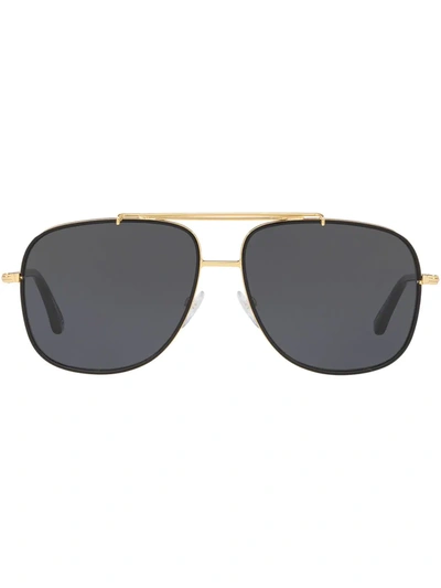 Tom Ford Ft0693 Pilot-frame Sunglasses In Grey