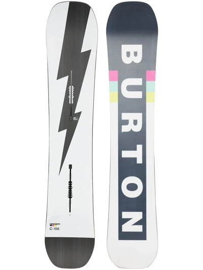 Shop Burton Ak Custom Camber 156 Snowboard In White