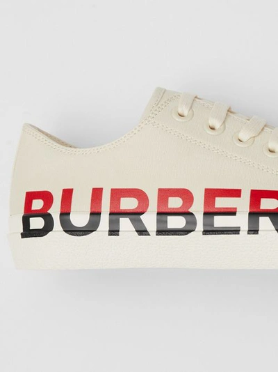 Shop Burberry Logo Pr In Cream