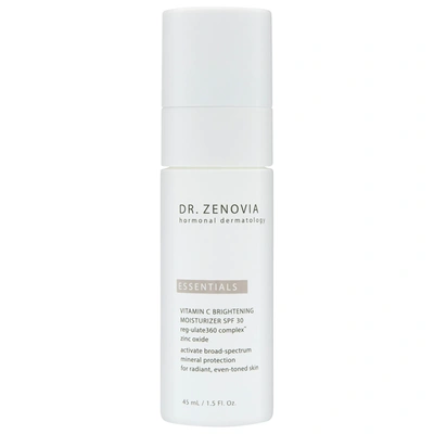 Shop Dr. Zenovia Skincare Vitamin C Brightening Moisturizer Spf 30 1.5 oz/ 45 ml