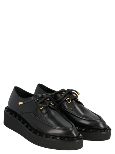 Shop Valentino Rockstud Shoes In Black