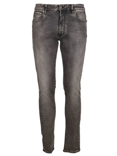 Shop Represent Grey Cotton Jeans