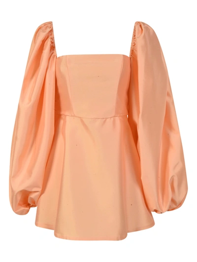 Shop Wandering Duchesse Mini Dress In Orange