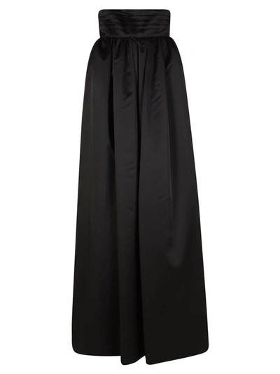 Shop Wandering High Waist Long Skirt In Black