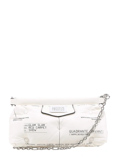 Shop Maison Margiela Shoulder Bag In White