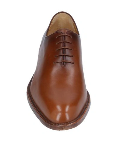 Shop A.testoni Lace-up Shoes In Brown