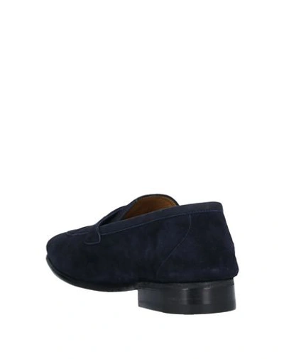 Shop A.testoni Loafers In Dark Blue