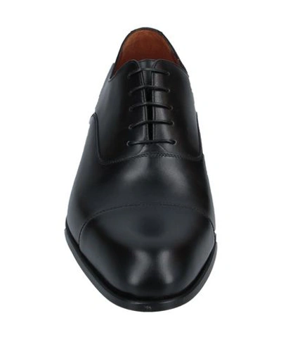 Shop A.testoni Lace-up Shoes In Black