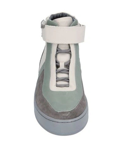 A-cold-wall* Man Sneakers Military Green Size 7 Leather In Green