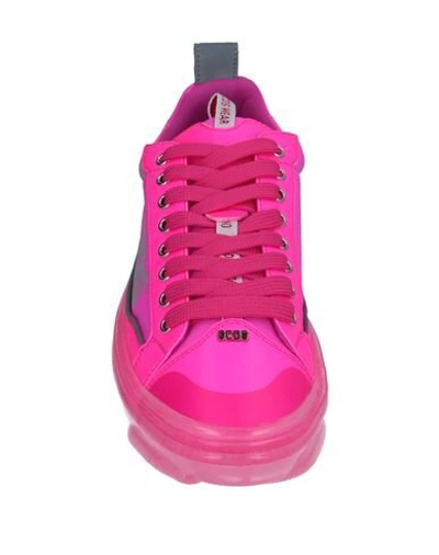 Shop Gcds Sneakers In Fuchsia