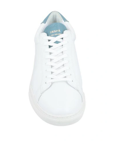 Shop Zespà Sneakers In White
