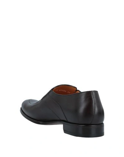 Shop A.testoni Loafers In Dark Brown