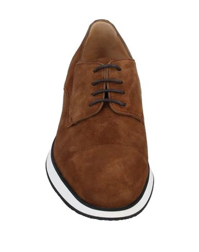 Shop A.testoni Lace-up Shoes In Brown