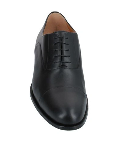 Shop A.testoni Lace-up Shoes In Black