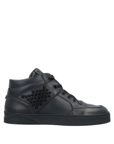 Shop Alberto Guardiani Sneakers In Black