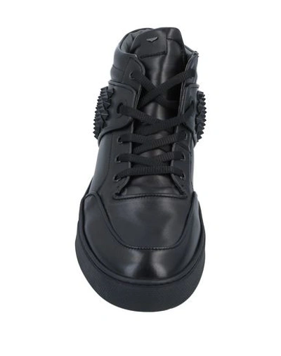 Shop Alberto Guardiani Sneakers In Black