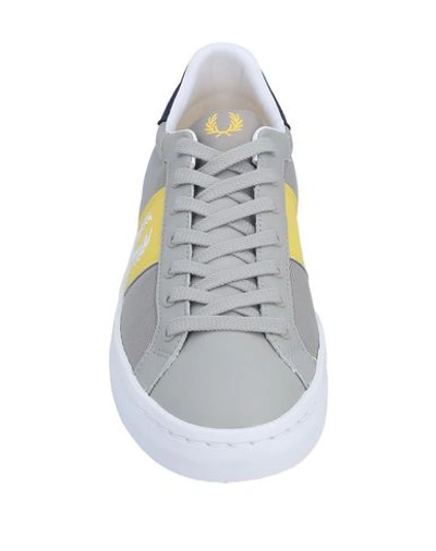 Shop Fred Perry Sneakers In Light Grey