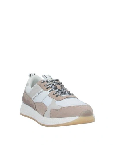 Shop Moa Master Of Arts Moaconcept Man Sneakers White Size 8.5 Soft Leather, Textile Fibers