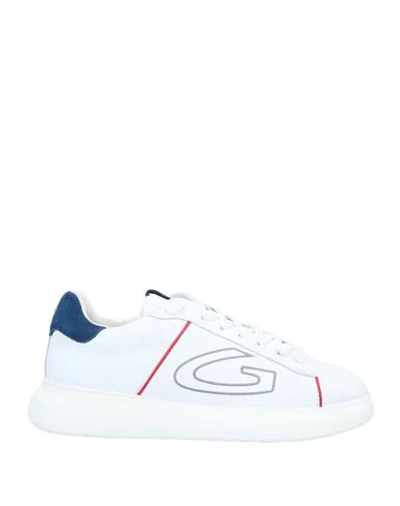 Shop Alberto Guardiani Sneakers In White