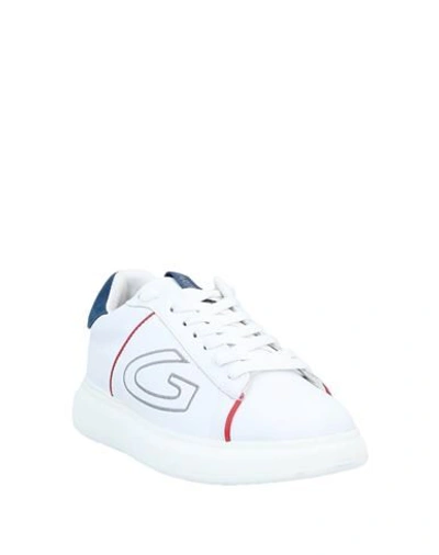 Shop Alberto Guardiani Sneakers In White