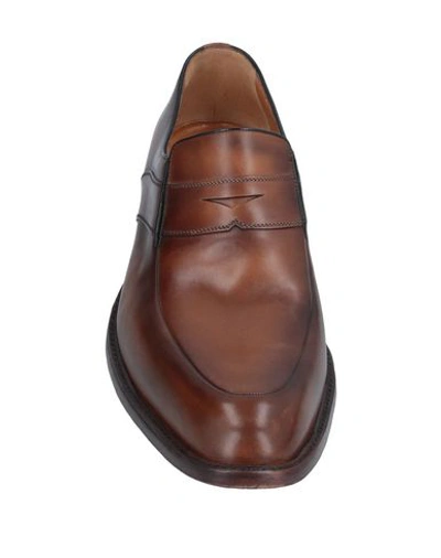 Shop A.testoni Loafers In Brown