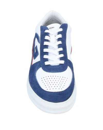 Shop Alberto Guardiani Sneakers In White