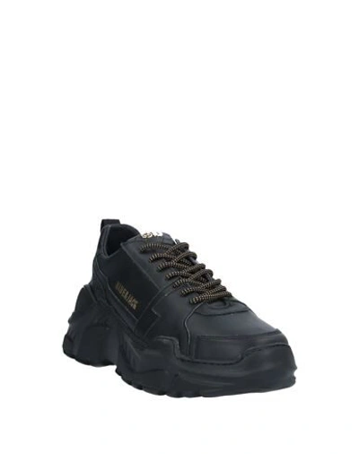Shop Hide & Jack Man Sneakers Black Size 9 Soft Leather