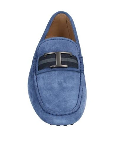 Tod's Loafers In Blue