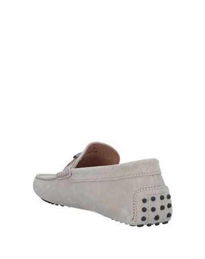 Tod's Loafers In Light Grey