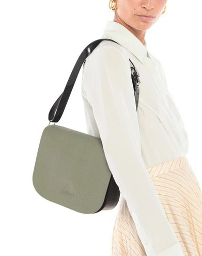 Shop Melissa Handbags In Military Green