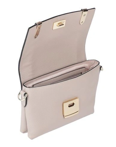 Shop Roberta Di Camerino Woman Cross-body Bag Beige Size - Soft Leather