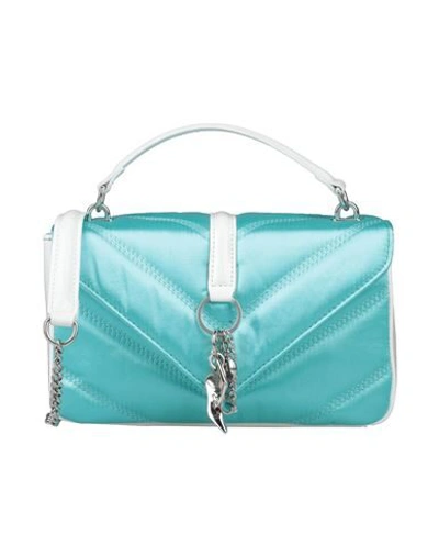 Shop Marc Ellis Handbags In Turquoise