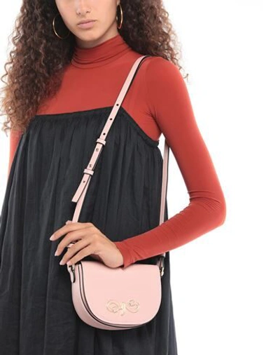 Shop Roberta Di Camerino Handbags In Light Pink