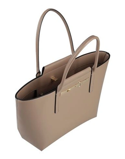 Shop Roberta Di Camerino Woman Handbag Camel Size - Pvc - Polyvinyl Chloride, Polyurethane In Beige