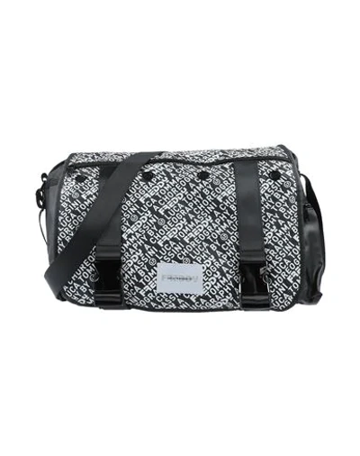 Shop Freddy Woman Handbag Black Size - Polyester, Soft Leather, Nylon