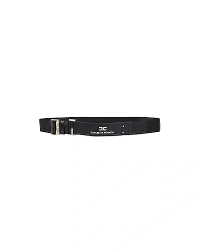 Shop Elisabetta Franchi Regular Belt In Black