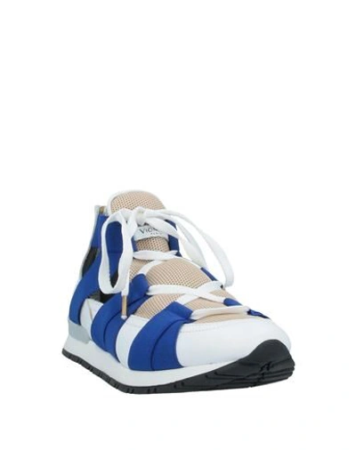 Shop Vionnet Sneakers In Blue