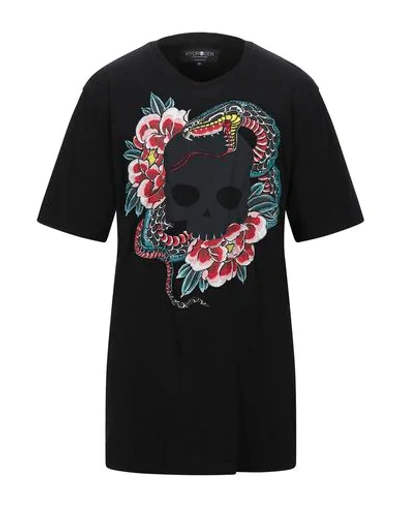Shop Hydrogen Man T-shirt Black Size L Cotton
